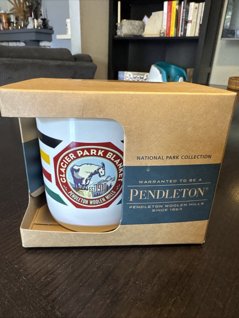 Pendleton Glacier National Park Large Coffee 18 oz Mug